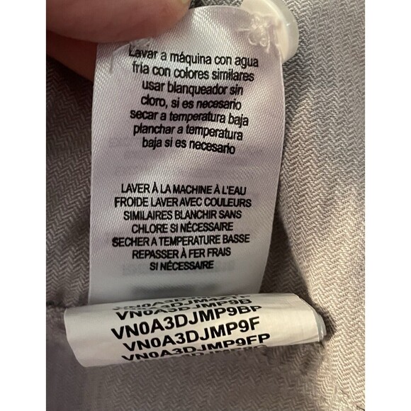 Vans Off The Wall Shirt Men XXL Gray Shirt Sleeve Button Down - Picture 10 of 11